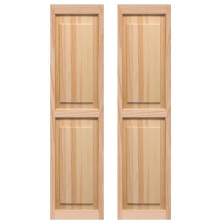 Designs-Done-Right Exterior Raised Panel Shutters 15 x 55 in. DE2609817